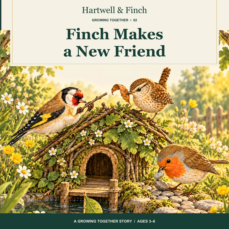 Finch Makes a New Friend cover