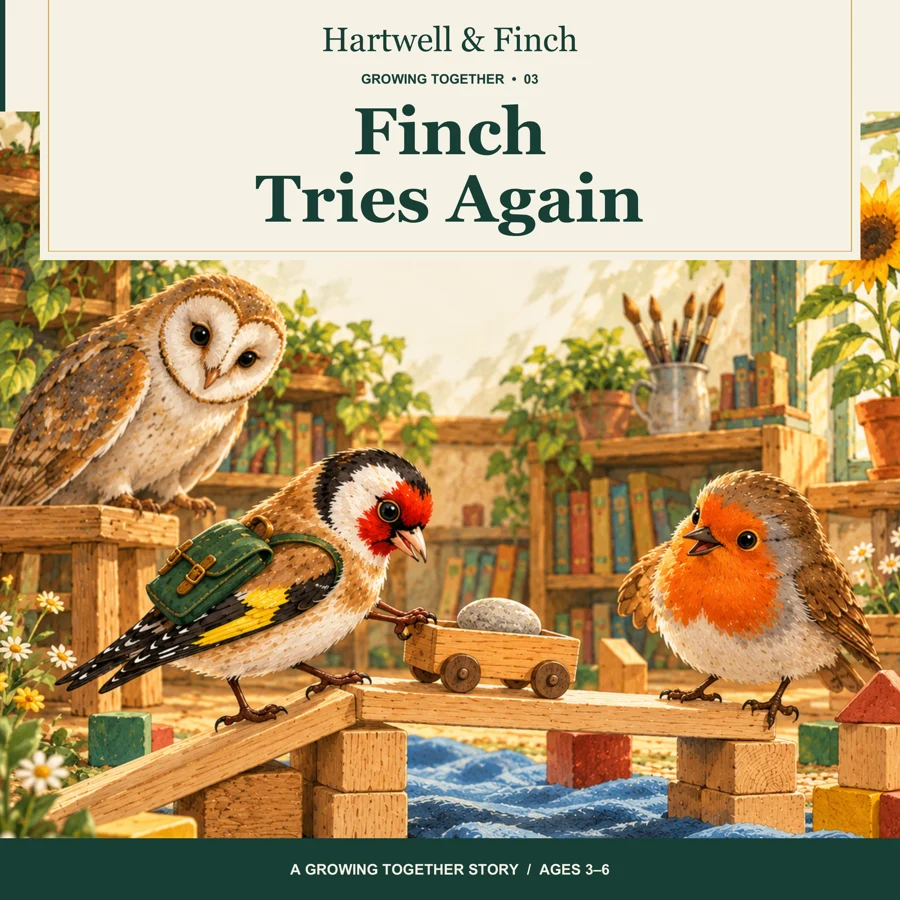 Finch Tries Again cover