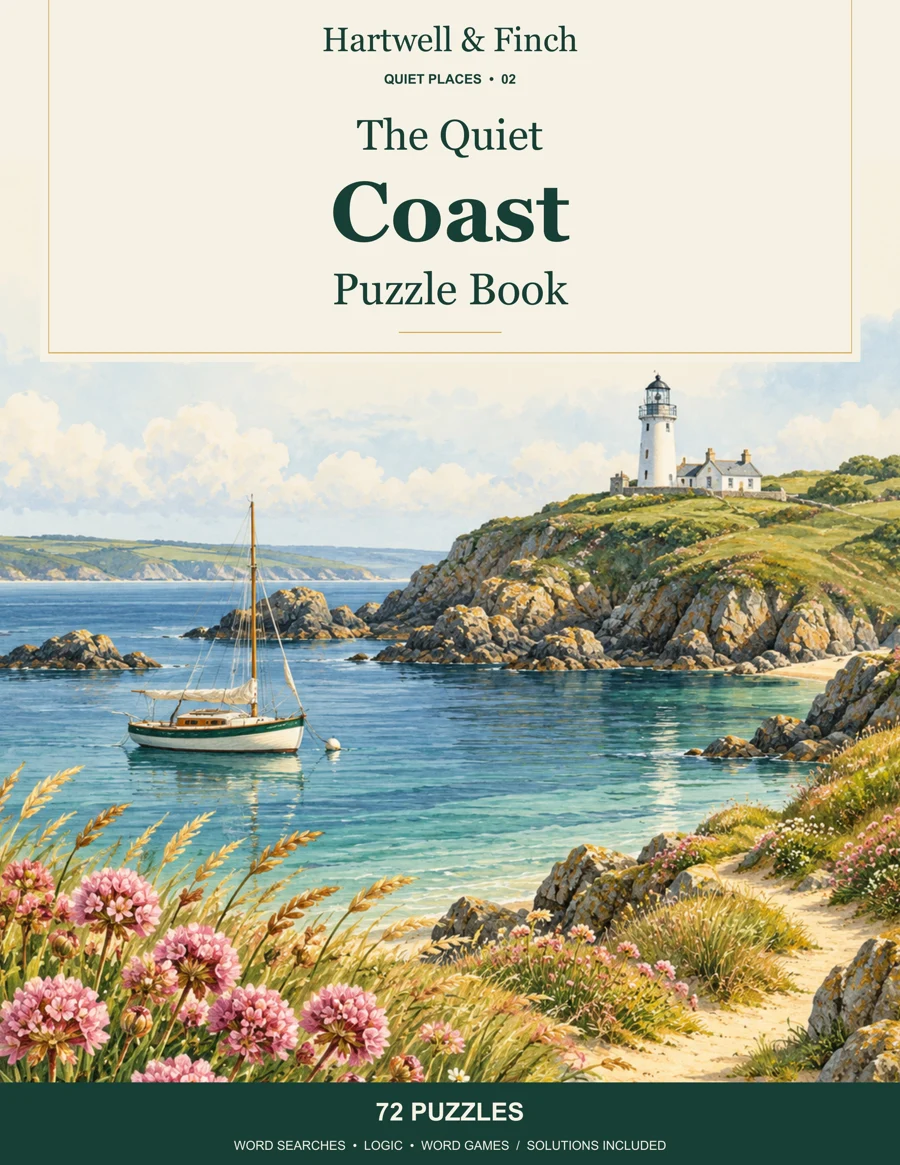 The Quiet Coast Puzzle Book cover